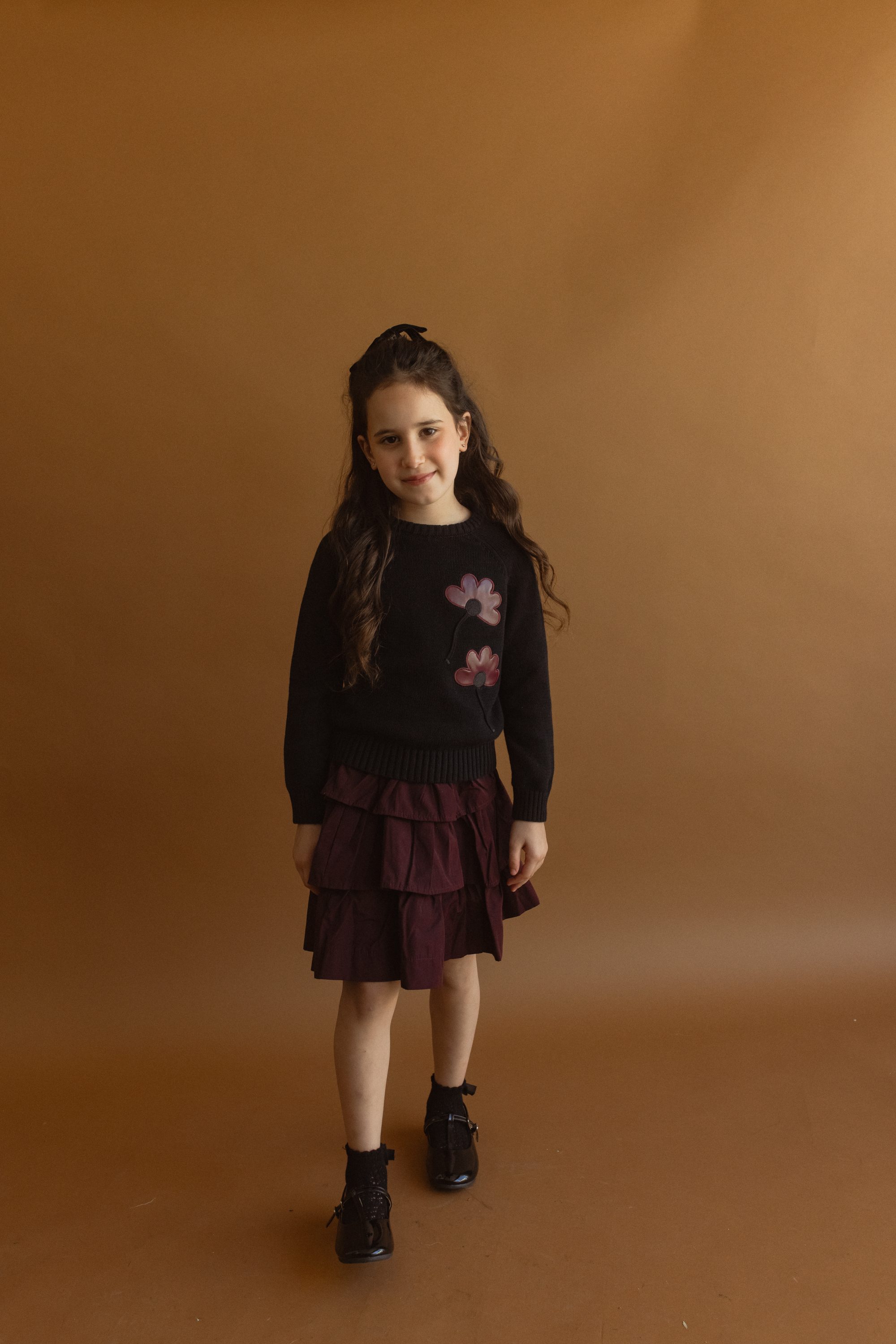 ⁦סריג עם פרחי בד⁩ – תמונה ⁦13⁩