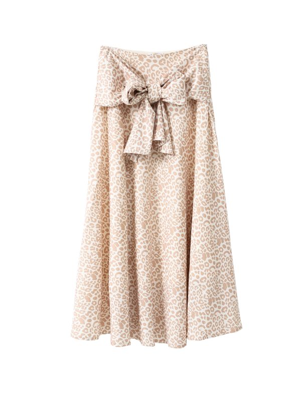 חצאית אלגנטית מודפסת