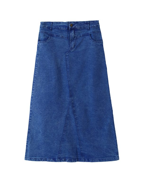 חצאית גינס ארוכה