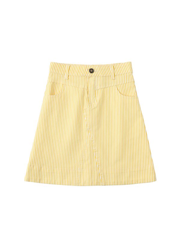 חצאית גינס פסים