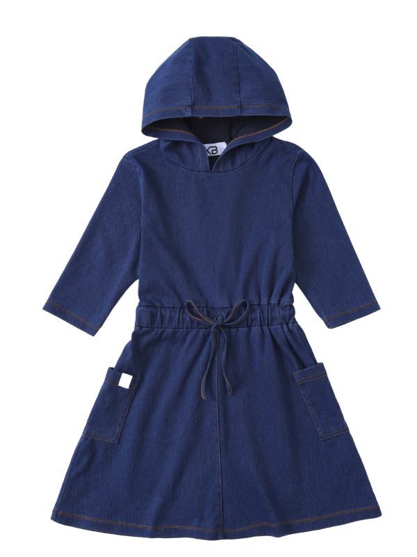 שמלת קפוצון גינס סטרצי