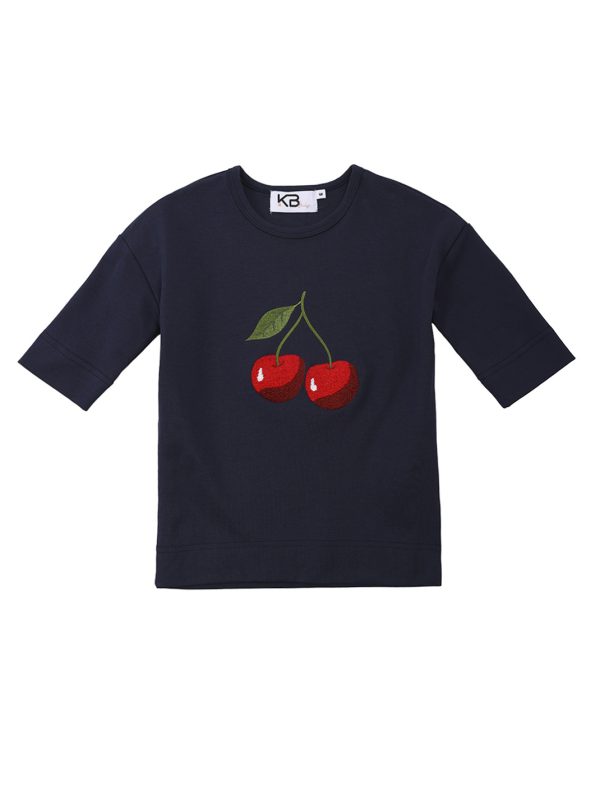 חולצת אוברסייז פטצ דובדבן