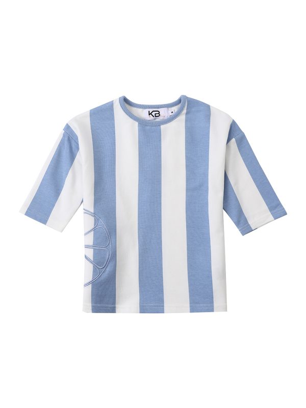 חולצת פסים אוברסייז