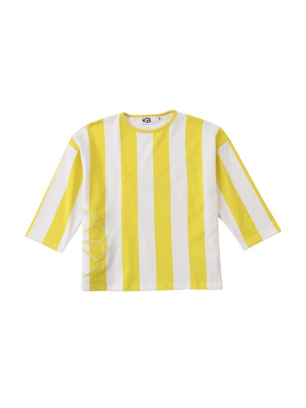 חולצת פסים אוברסייז