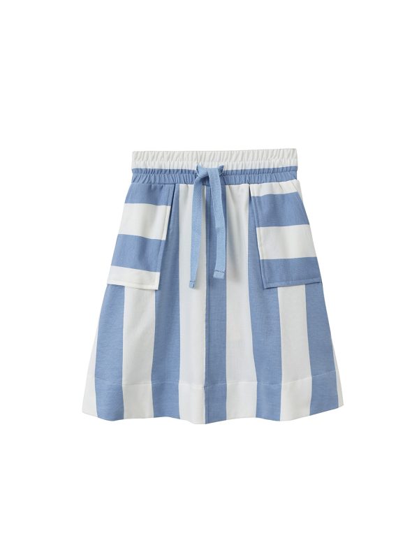 חצאית פסים ספורטיבית