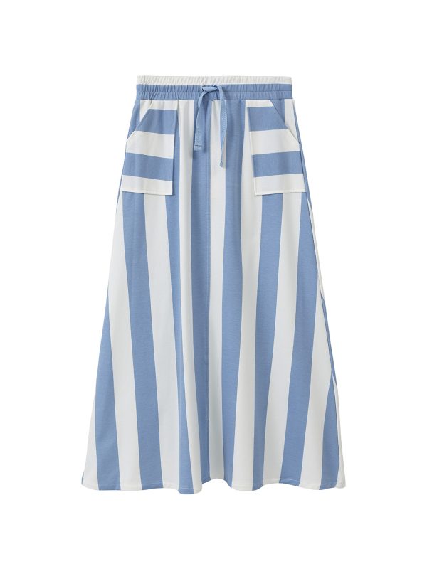 חצאית פסים ספורטיבית א