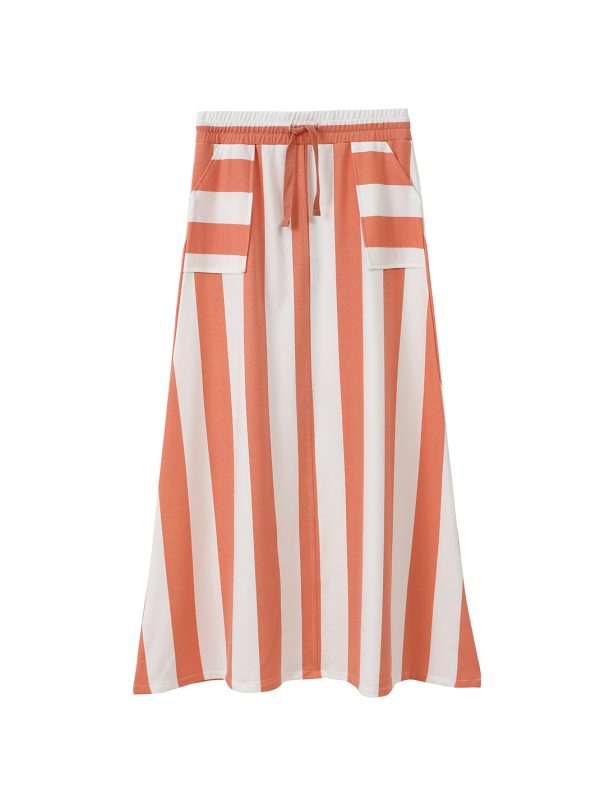 חצאית פסים ספורטיבית א