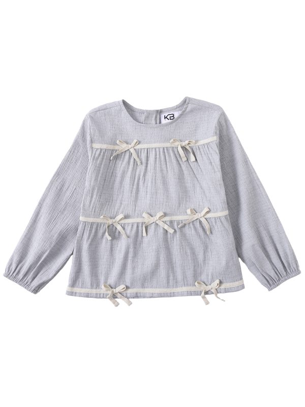 חולצת נערות כיווצים