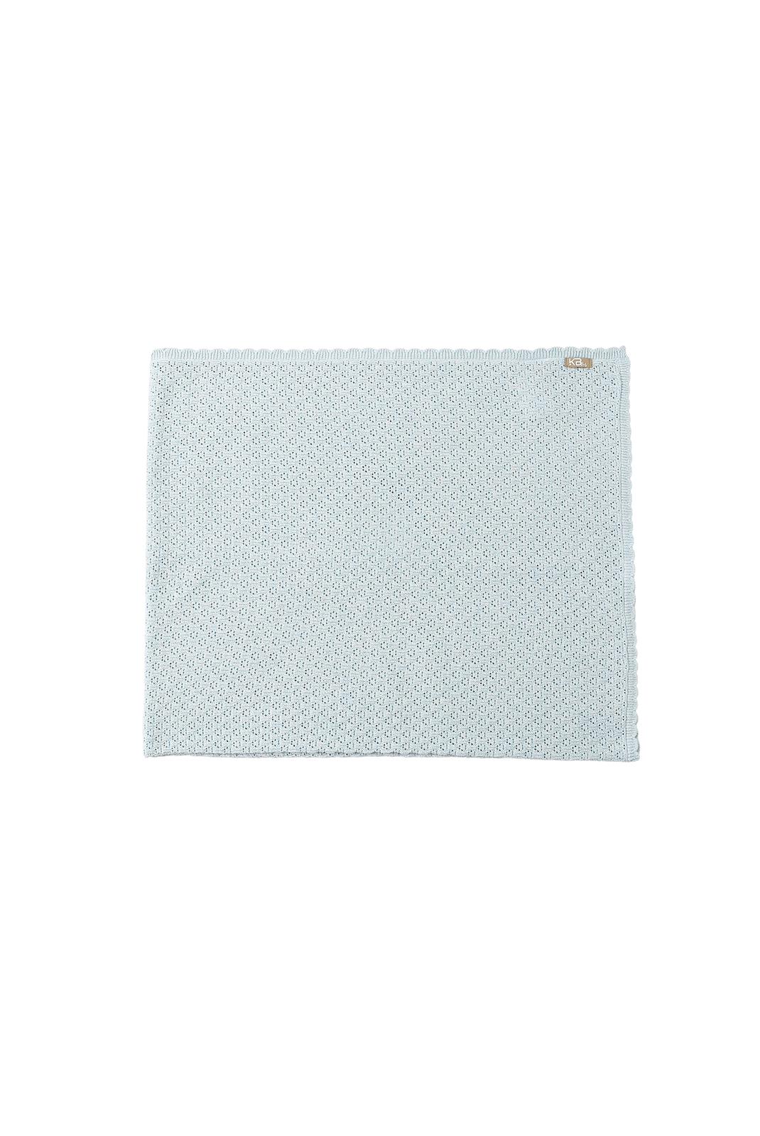 שמיכה סריגה מחוררת