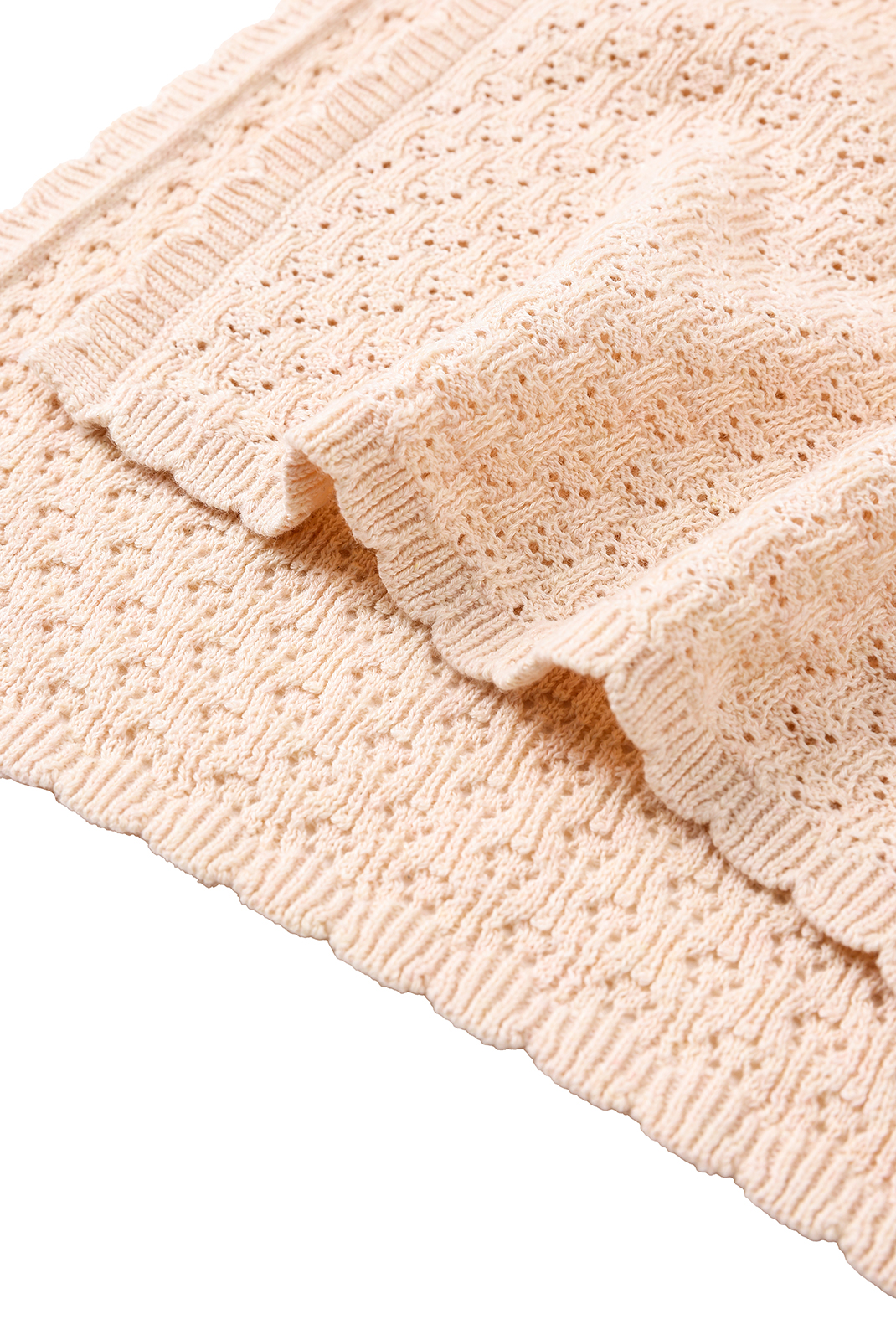 שמיכה סריגה מחוררת – תמונה 2