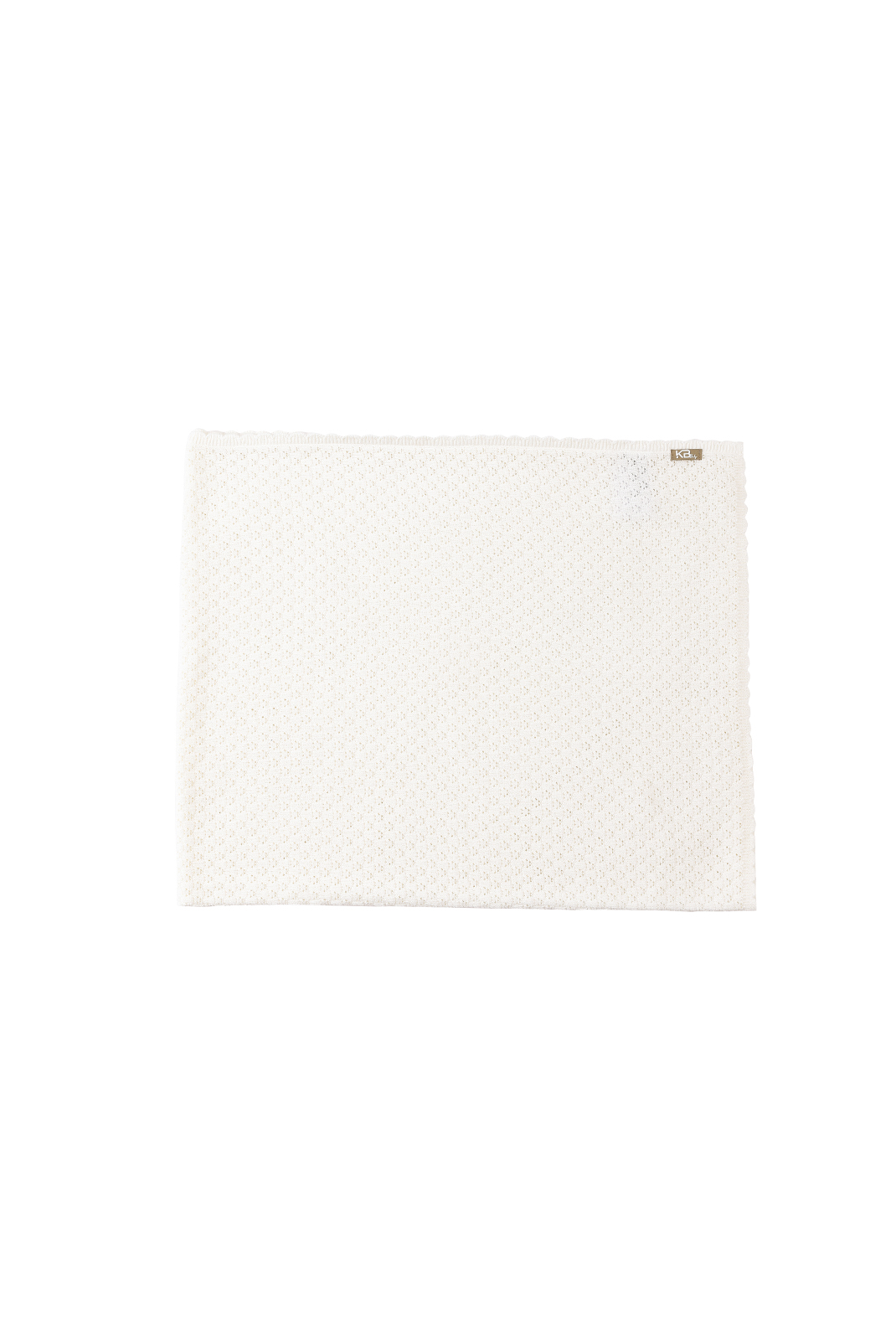 שמיכה סריגה מחוררת