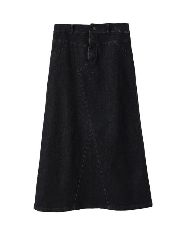 חצאית גינס ארוכה