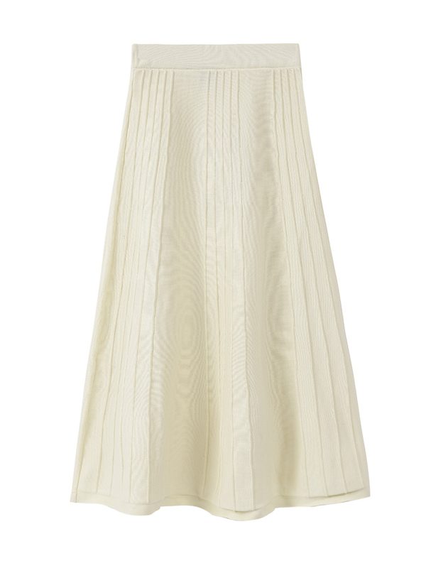 חצאית סריג נערות