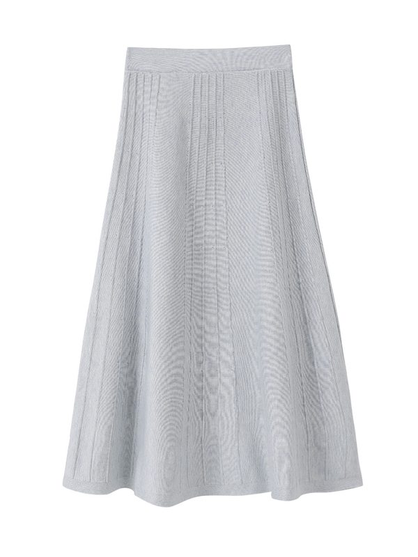 חצאית סריג נערות