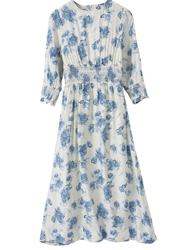 שמלה פרחונית ציפקה במותן