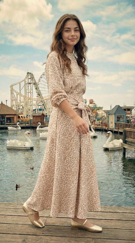 חולצה סטן מנומרת