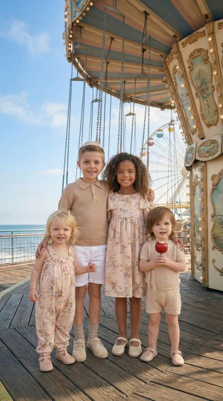 אוברול פרחוני