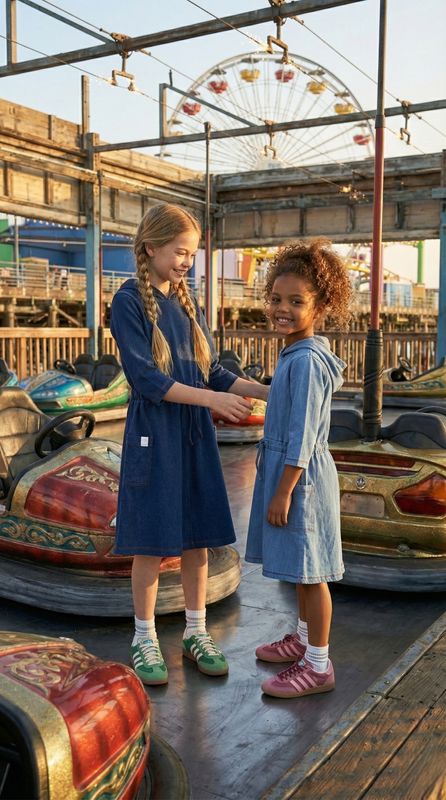 שמלת קפוצון גינס סטרצי