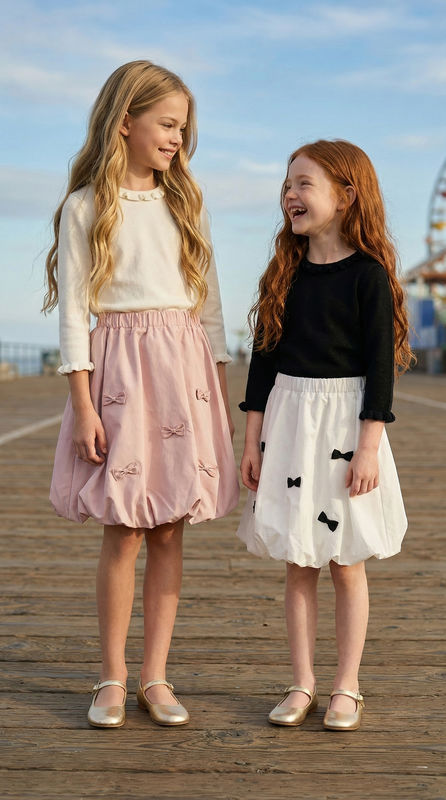 חצאית בלון פפייונים