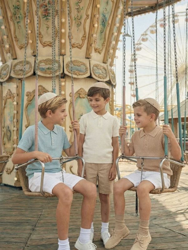 חולצת סריג טקסטורה