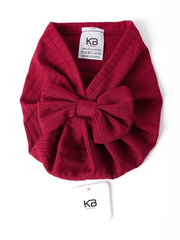 כובע פפיון בורדו