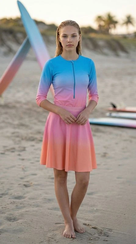 ⁦בגד ים בגד גוף וחצאית⁩ – תמונה ⁦12⁩